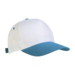 Cappellino con visiera colorata