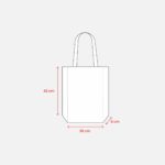Shopper cotone riciclato - immagine 4