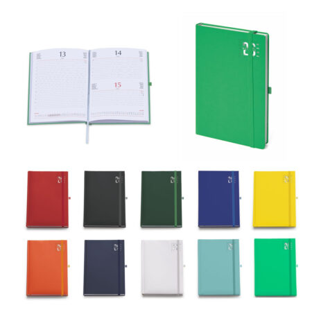 Agenda giornaliera con elastico
