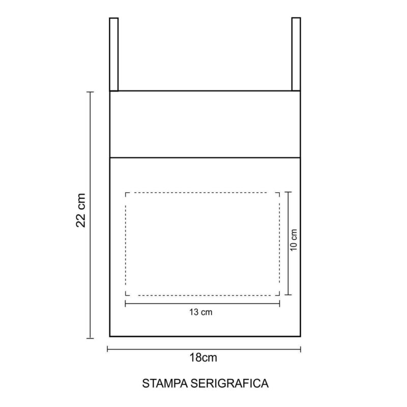 Porta bicchiere in tnt cucito - immagine 3