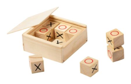 Gioco tris in legno