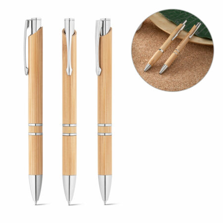 Penna a sfera in bambù
