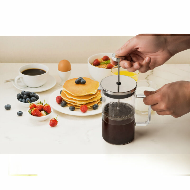 Caffettiera francese in vetro - immagine 2