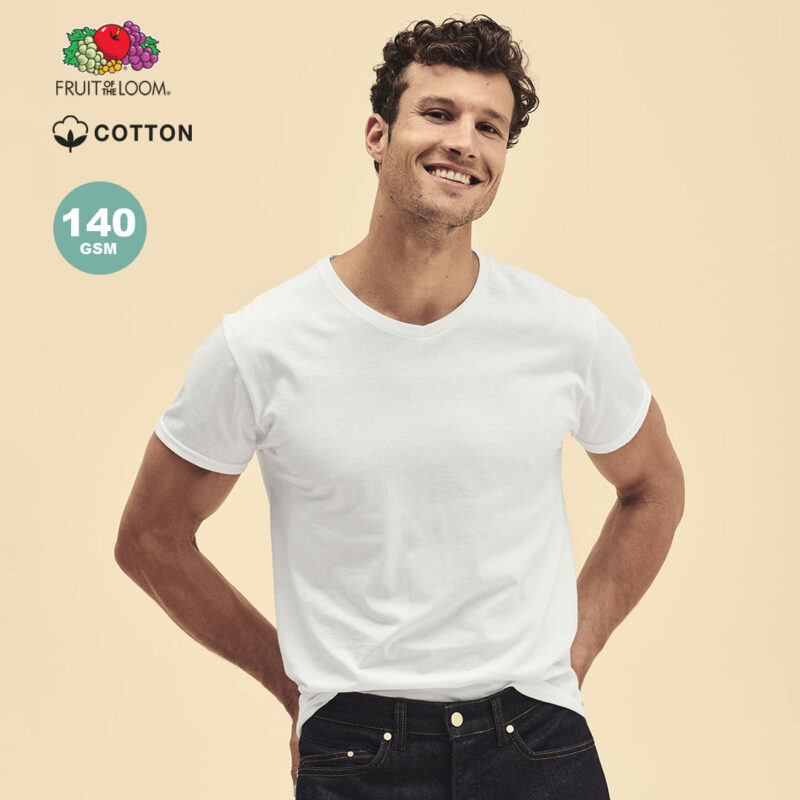 T-Shirt V-Neck Uomo