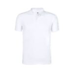 Polo bianca 100% cotone - immagine 2