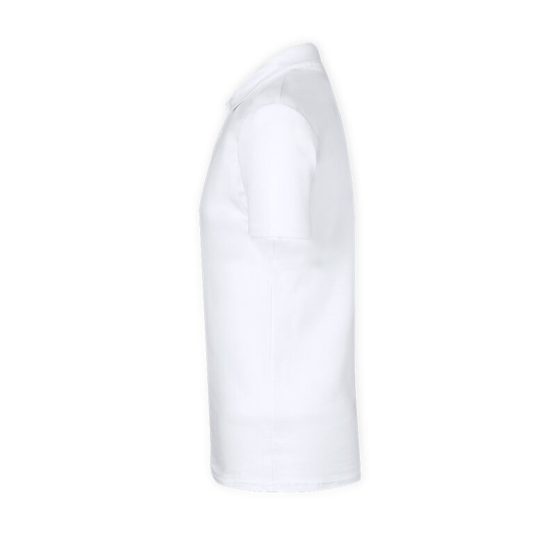 Polo bianca 100% cotone - immagine 4