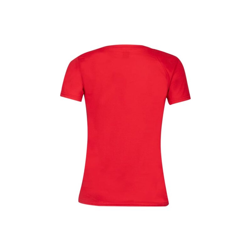 T-shirt Donna colorata con collo a V - immagine 3