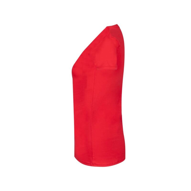 T-shirt Donna colorata con collo a V - immagine 4