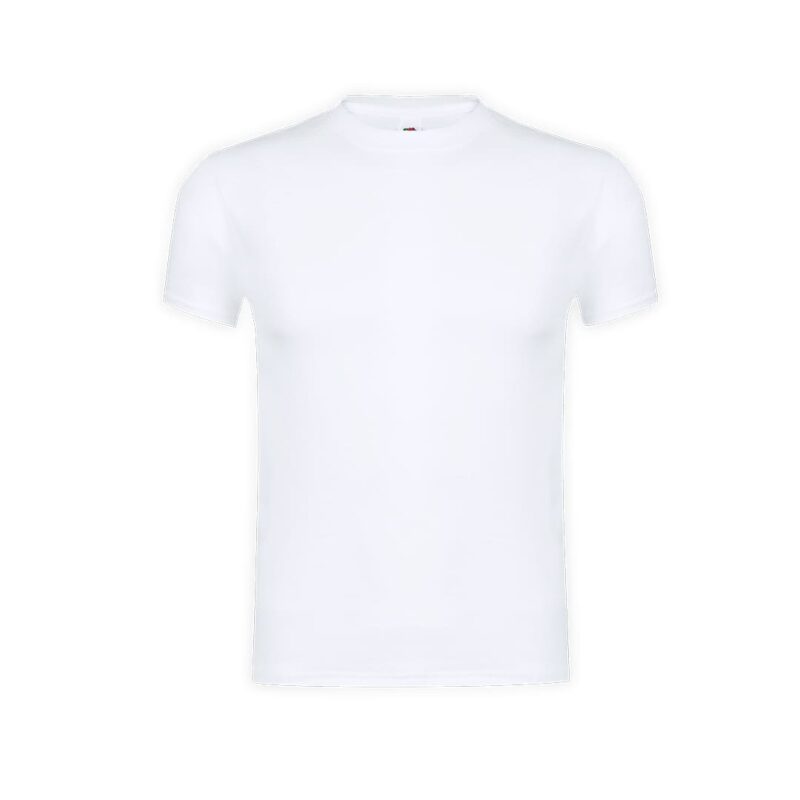 T-Shirt Adulto bianca 100% cotone - immagine 2