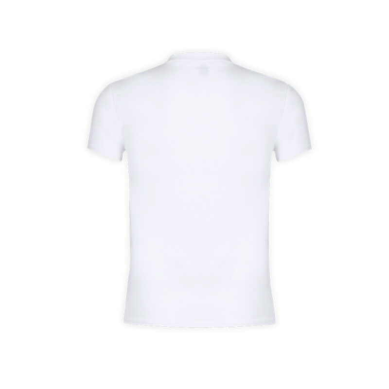 T-Shirt Adulto bianca 100% cotone - immagine 3