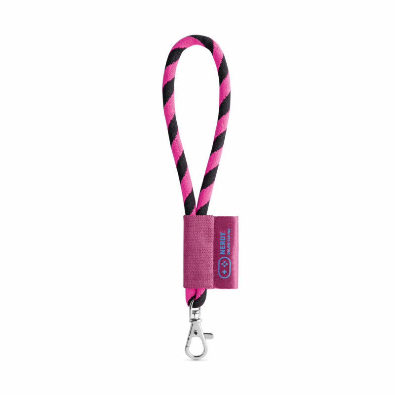 Lanyard Short personalizzato in poliammide - immagine 2