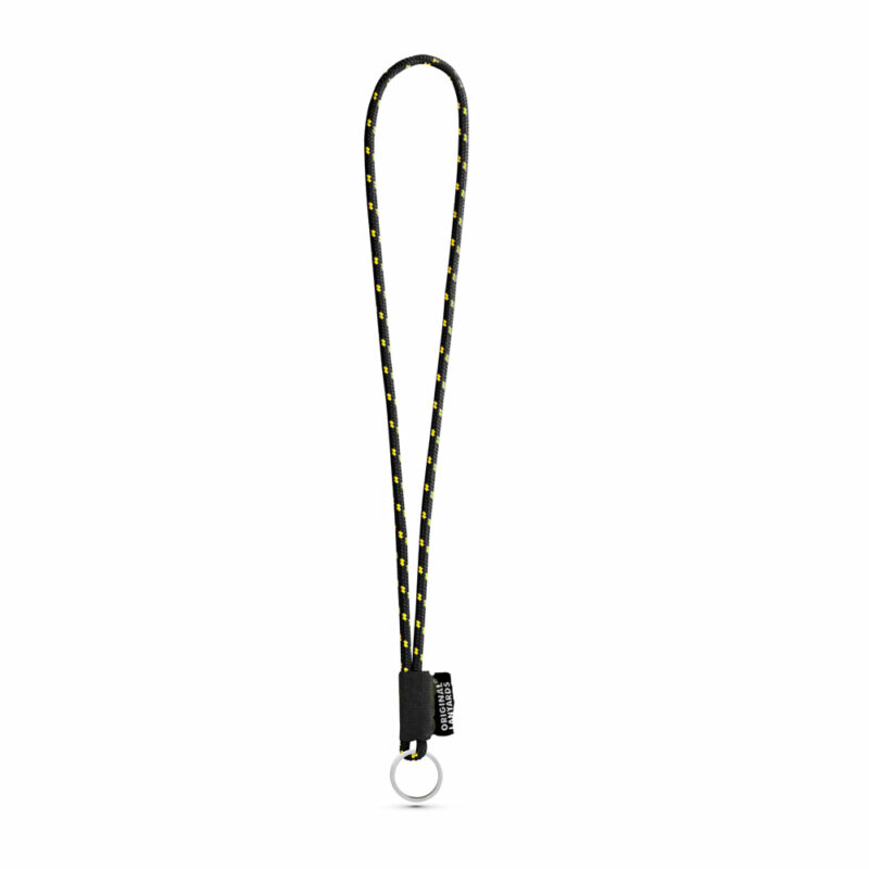 Lanyard Long personalizzato in polliamide con anello
