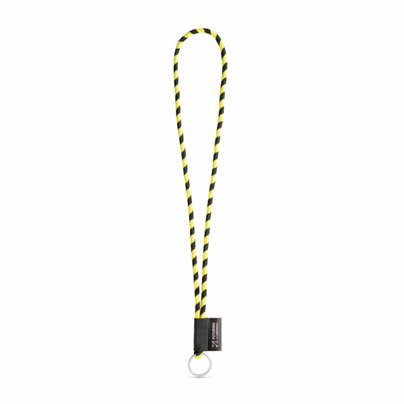 Lanyard Long personalizzato in polliamide con anello - immagine 2