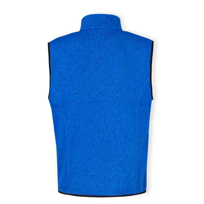 Gilet bicolore in pile - immagine 3