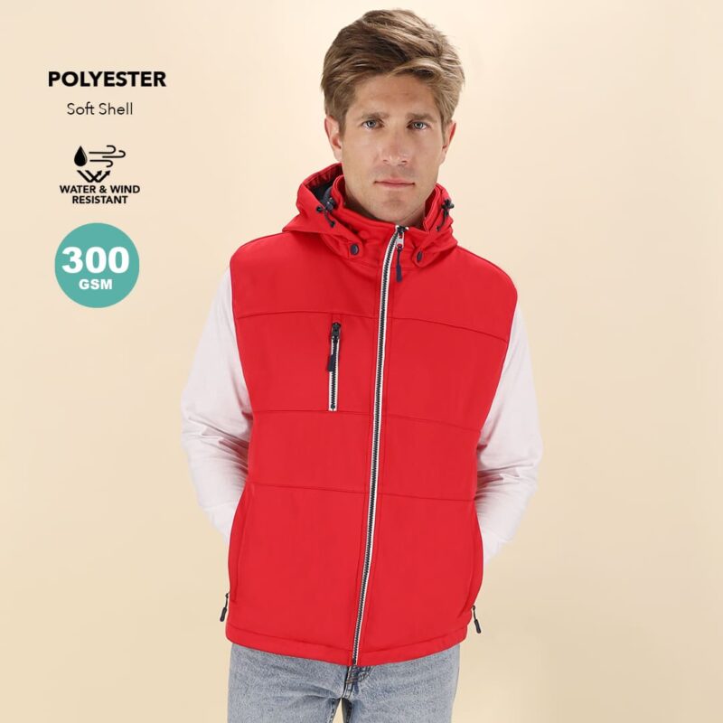 Gilet con cappuccio staccabile - immagine 6