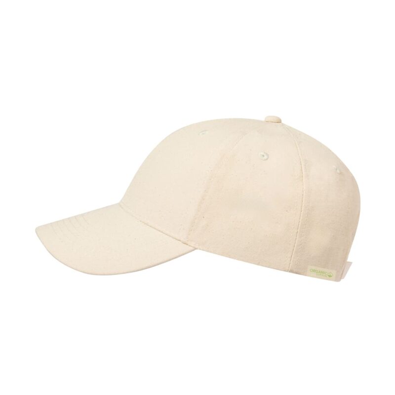 Cappellino Bimbo a 6 pannelli in cotone biologico - immagine 2