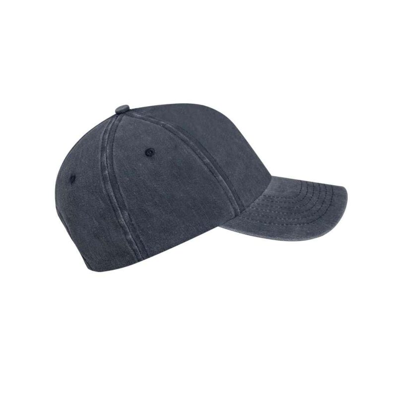 Cappellino a 6 pannelli con finitura effetto lavato - immagine 4