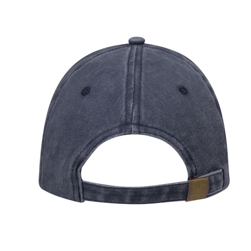 Cappellino a 6 pannelli con finitura effetto lavato - immagine 5