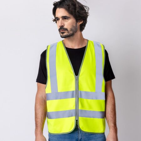 Gilet rifrangente ad alta visibilità