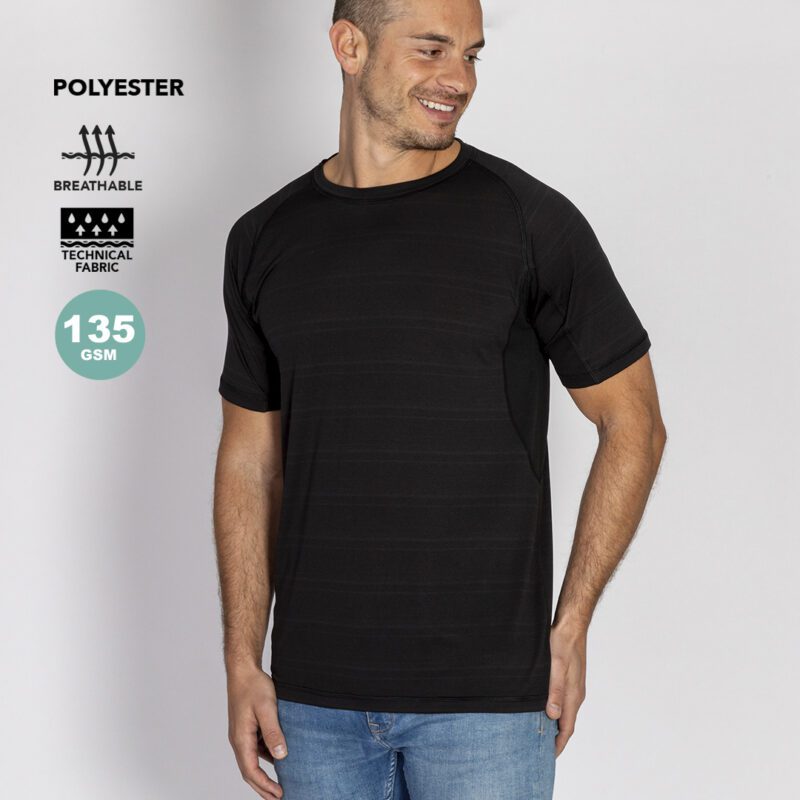 T-Shirt unisex design a righe - immagine 2