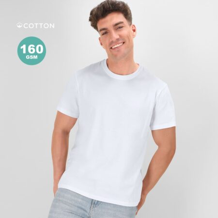 T-Shirt liscia adulto bianca