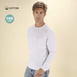 T-Shirt bianca a maniche lunghe