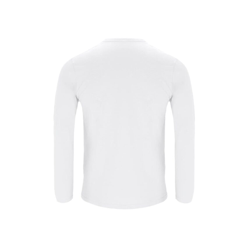 T-Shirt bianca a maniche lunghe - immagine 3