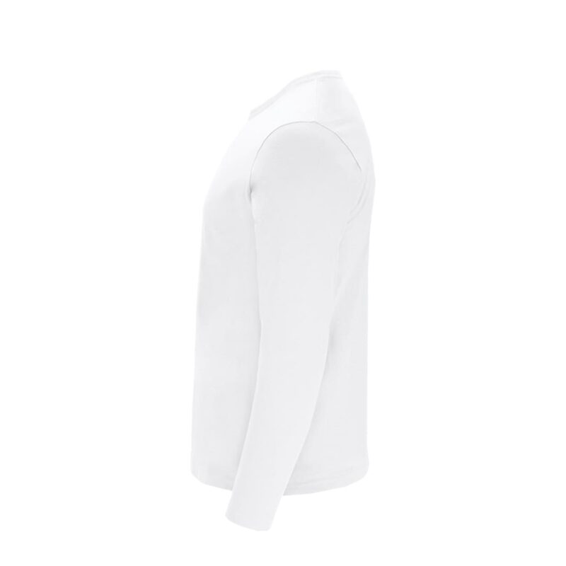 T-Shirt bianca a maniche lunghe - immagine 4