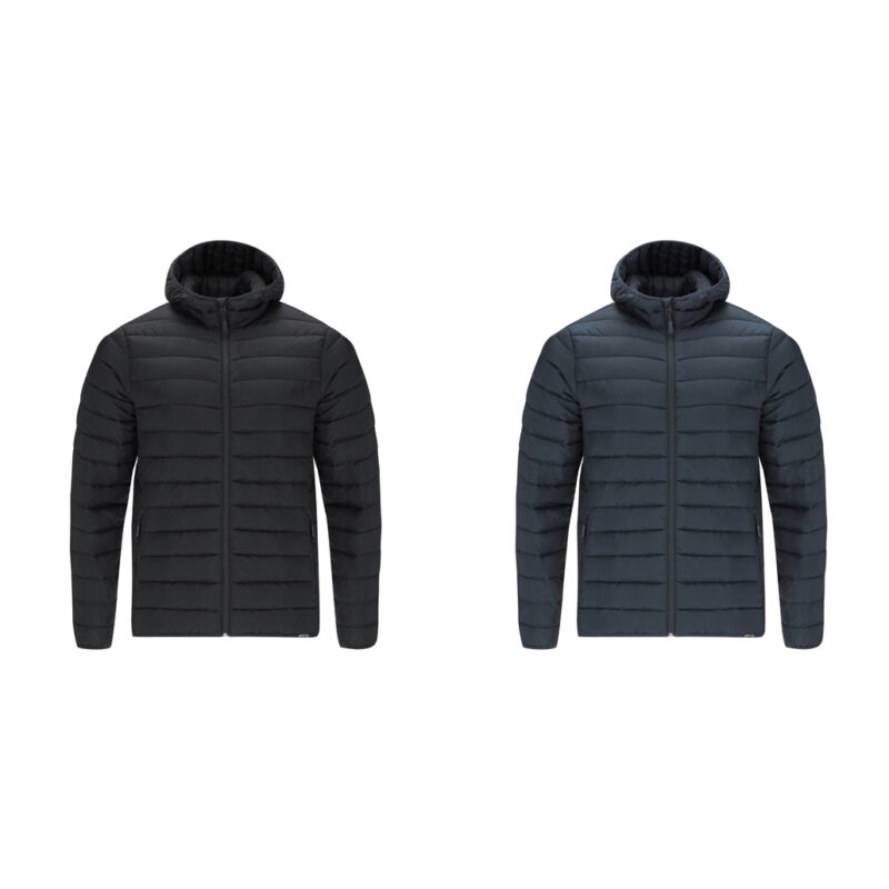 Giubbotto unisex RPET con cappuccio