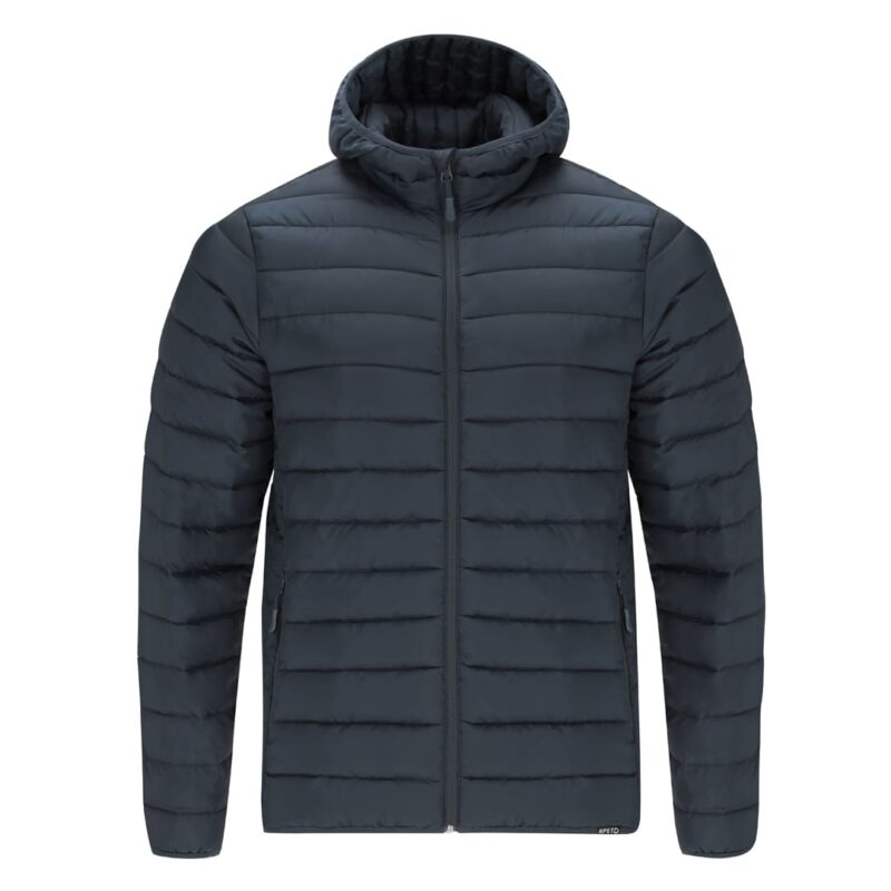 Giubbotto unisex RPET con cappuccio - immagine 2