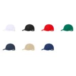 Cappellino sportivo a 6 pannelli in RPET
