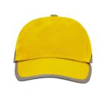 Cappellino in cotone con striscia riflettente - immagine 4
