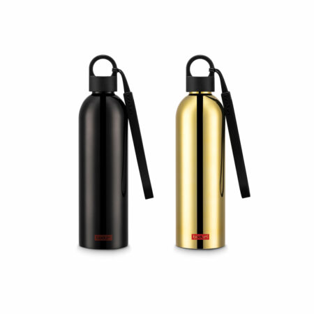 Borraccia con doppio corpo in acciaio inox 500 ml