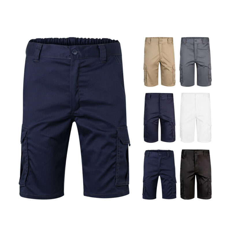 Bermuda elasticizzati con tasche