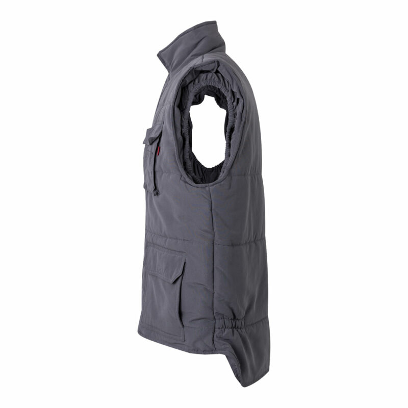 Gilet imbottito con diverse tasche - immagine 3