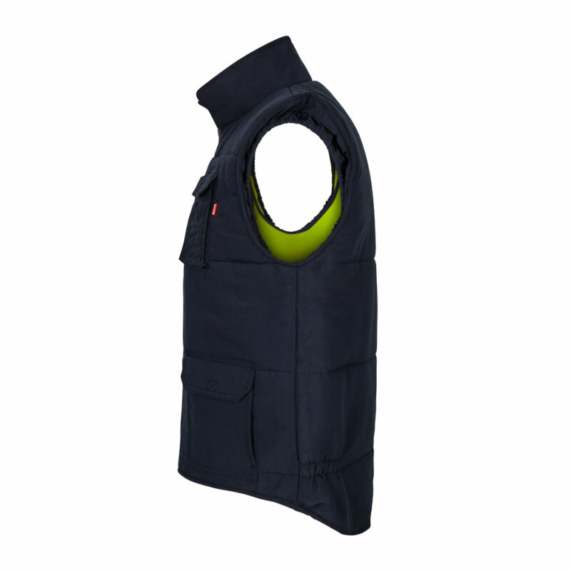 Gilet imbottito reversibile con tasche - immagine 3