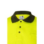 Polo bicolore con maniche corte - immagine 4