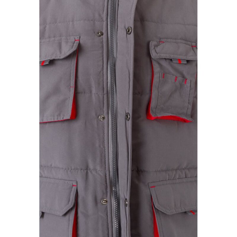Gilet imbottito multi-tasca - immagine 4