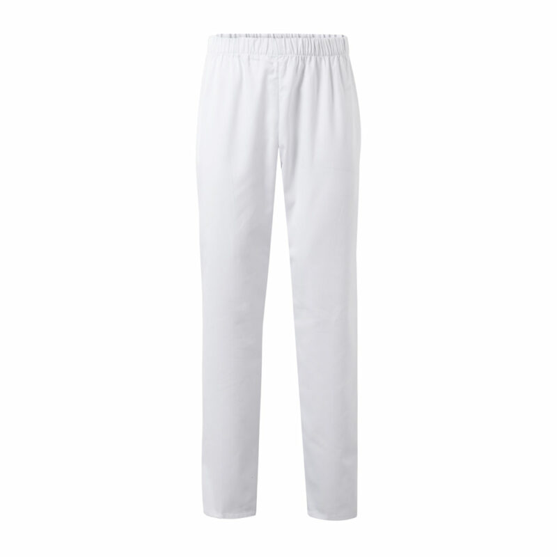 Pantaloni bianchi in twill - immagine 2