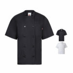 Giacca da cucina a maniche corte