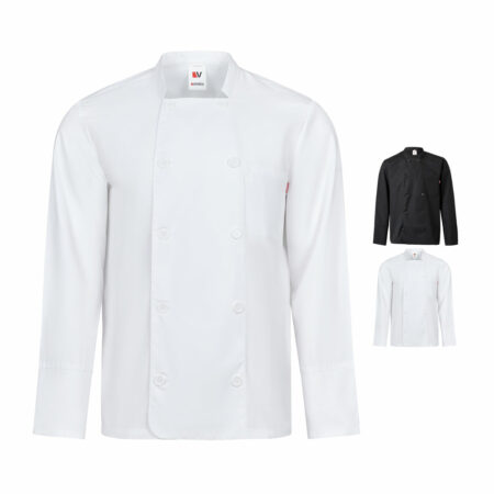 Giacca da cucina a maniche lunghe