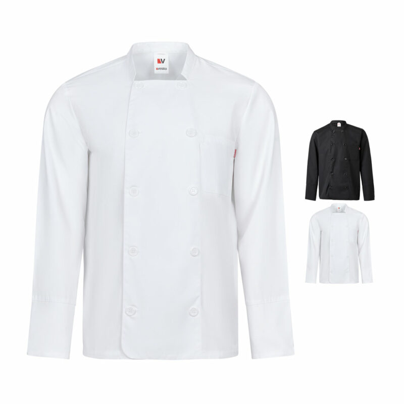 Giacca da cucina a maniche lunghe