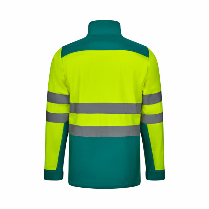 Giacca soft shell bicolore - immagine 2