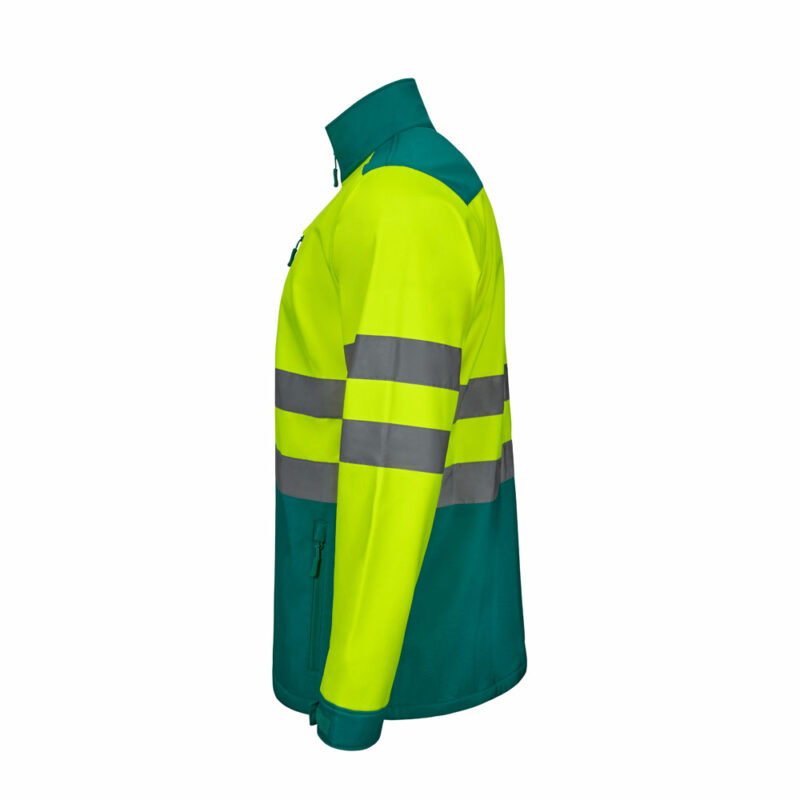 Giacca soft shell bicolore - immagine 3
