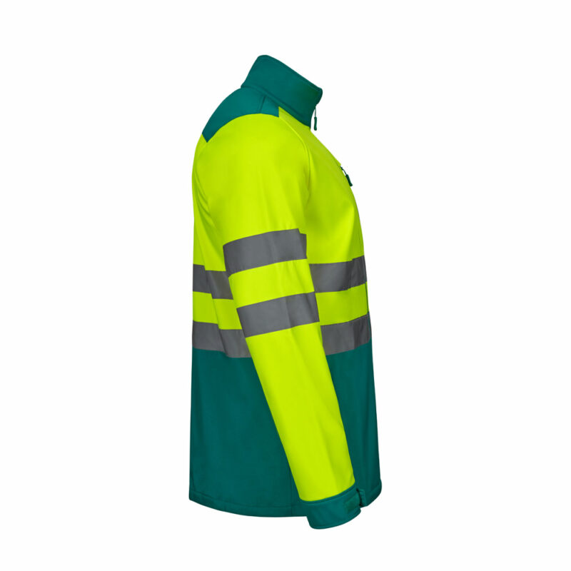 Giacca soft shell bicolore - immagine 4