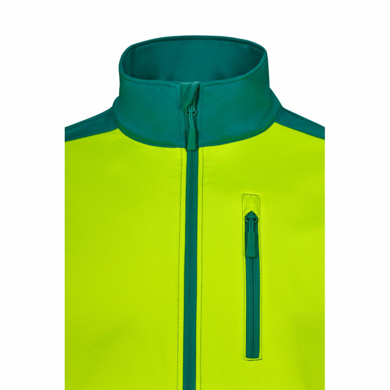 Giacca soft shell bicolore - immagine 5