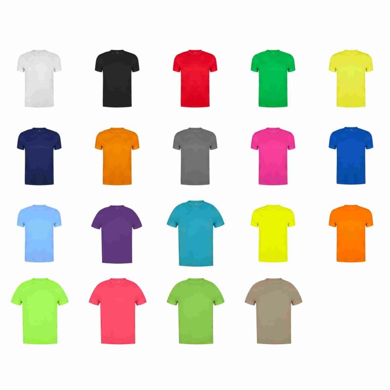 T-shirt Adulto poliestere traspirante