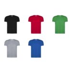 T-Shirt colorata in 100% cotone organico
