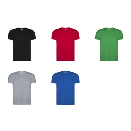 T-Shirt colorata in 100% cotone organico