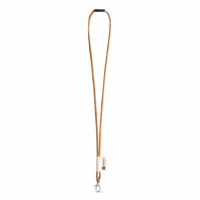 Lanyard personalizzato in sughero